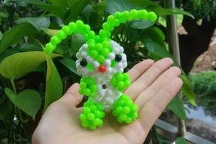 手工串珠兔子视频教程,手把手教你制作可爱手工串珠兔子教程